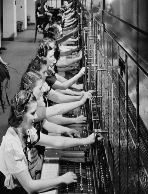 Ancien central téléphonique